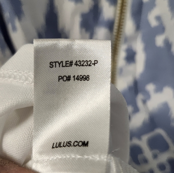 LULUS Give me a Print Ikat Dress Sz S - Picture 8 of 8